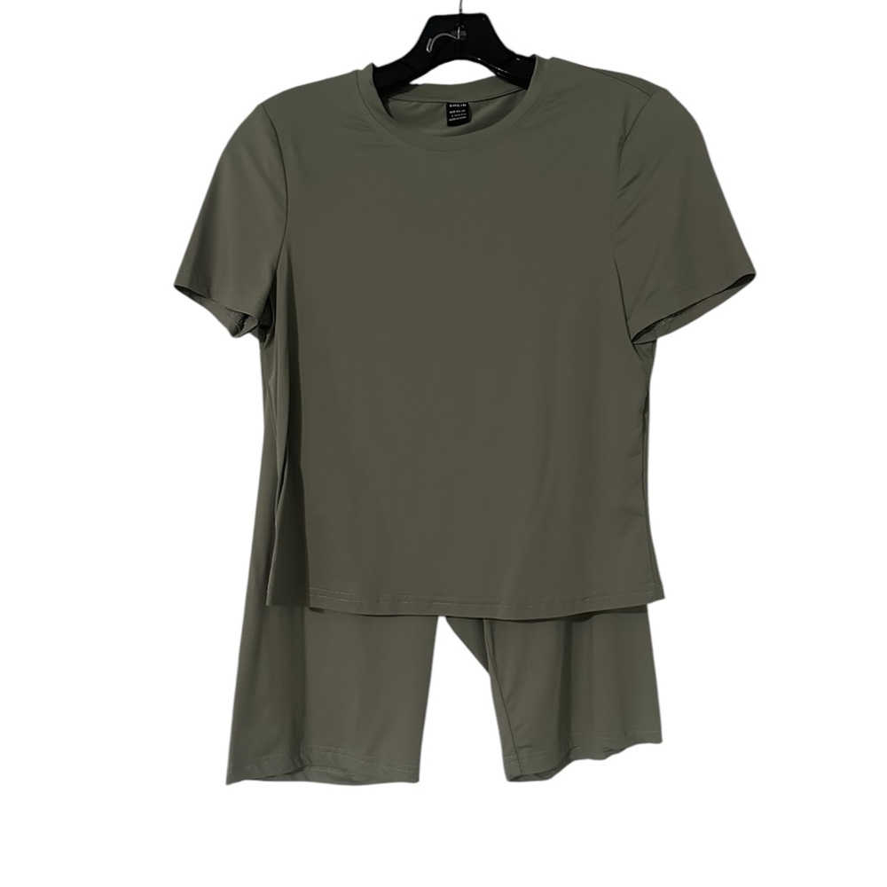 Olive Green Two-Piece Set